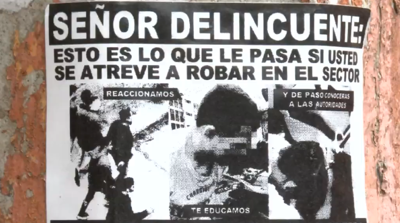 Habitantes de Engativá hacen justicia por mano propia