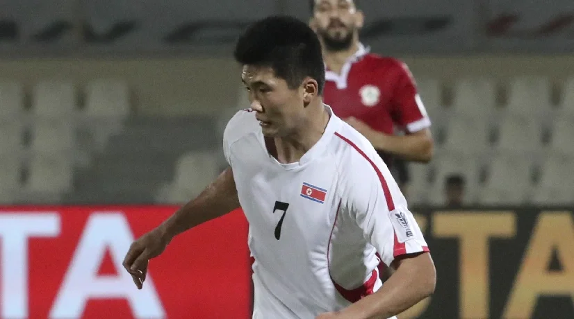 Han Kwang-song jugó en el fútbol italiano.