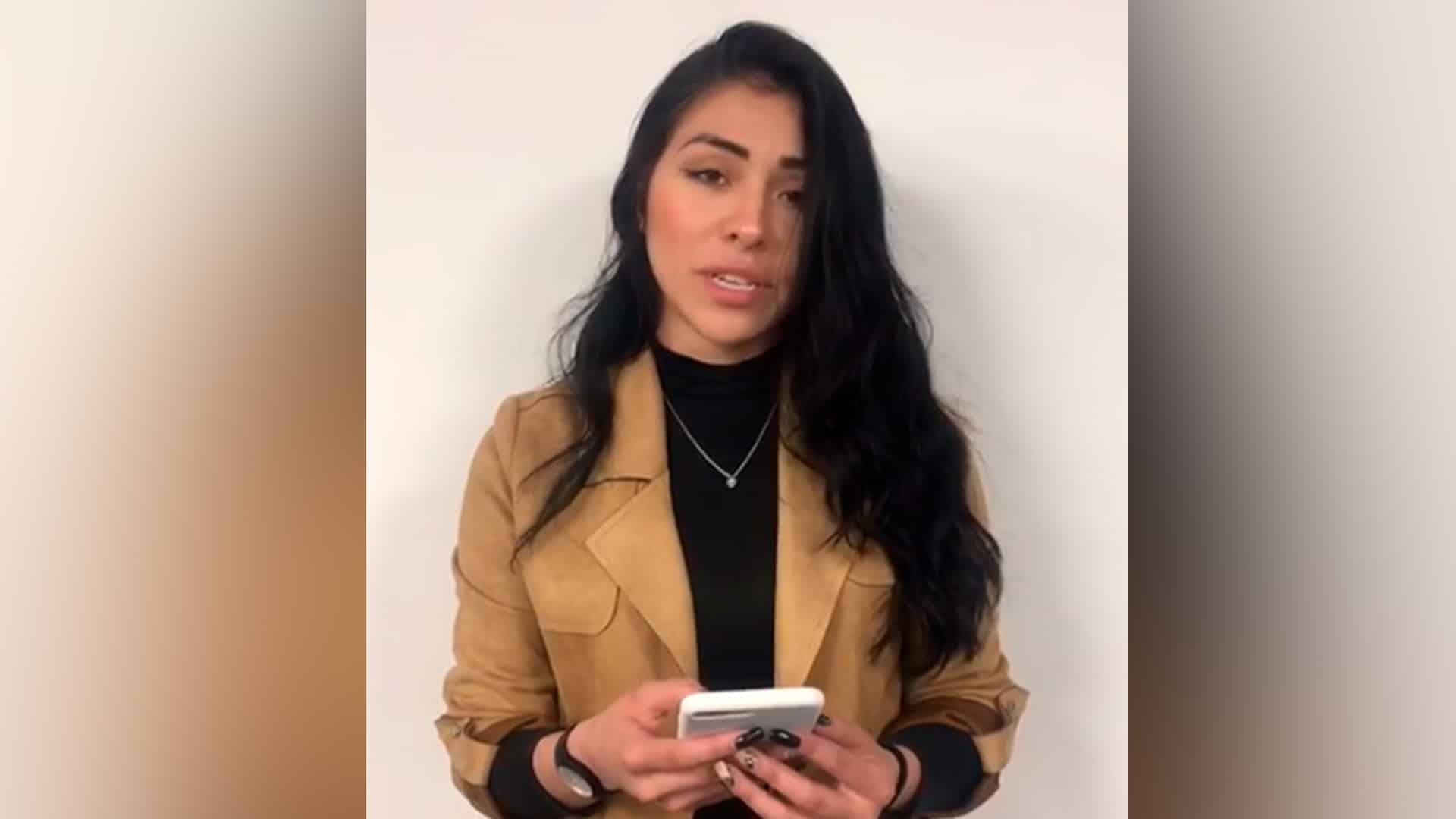 “Te amos profundamente y para siempre y por siempre”, hermana Dilan Cruz. Foto. Noticias RCN