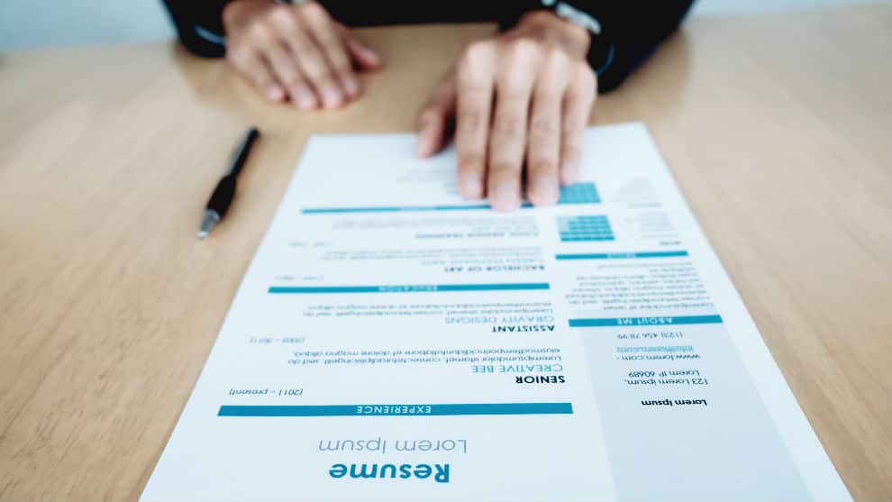 hoja de vida formato