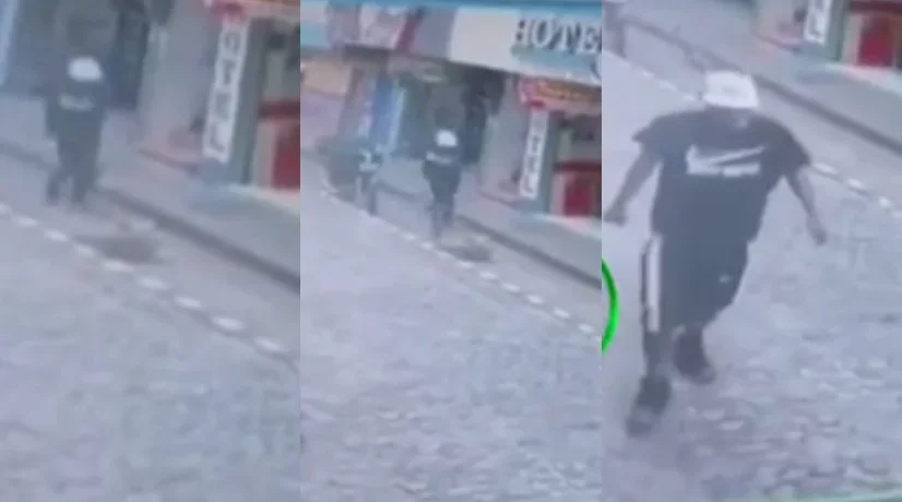 Hombre golpea con una patada a un perro en Guatapé