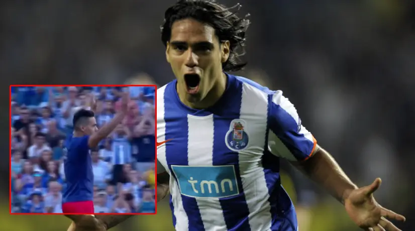 Falcao recibió gran homenaje del Porto