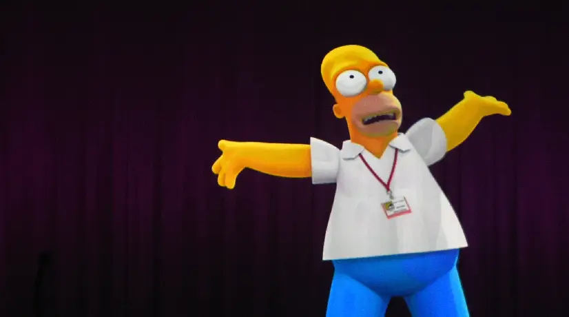 Foto: AFP | Homero Simpson Homero Simpson