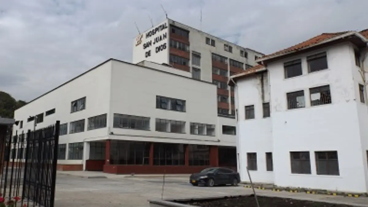 Hospital San Juan de Dios de Bogotá.