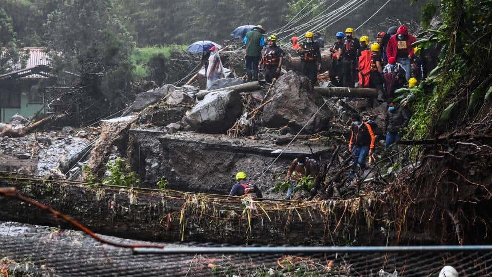 Foto: AFP Huracán Eta