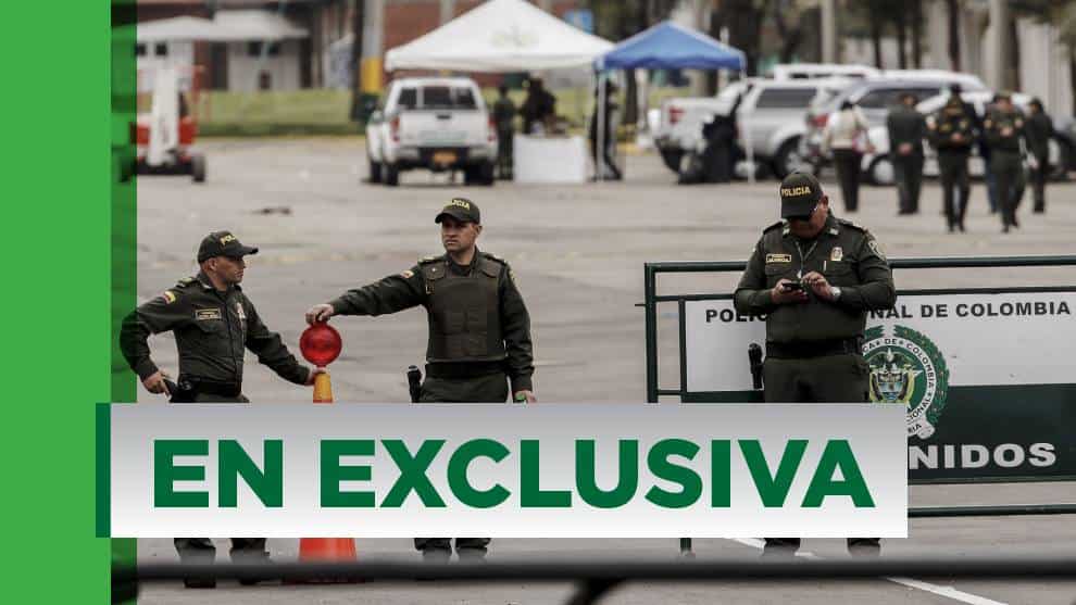 Seguimiento a escoltas de carro bomba puesto en la General Santander