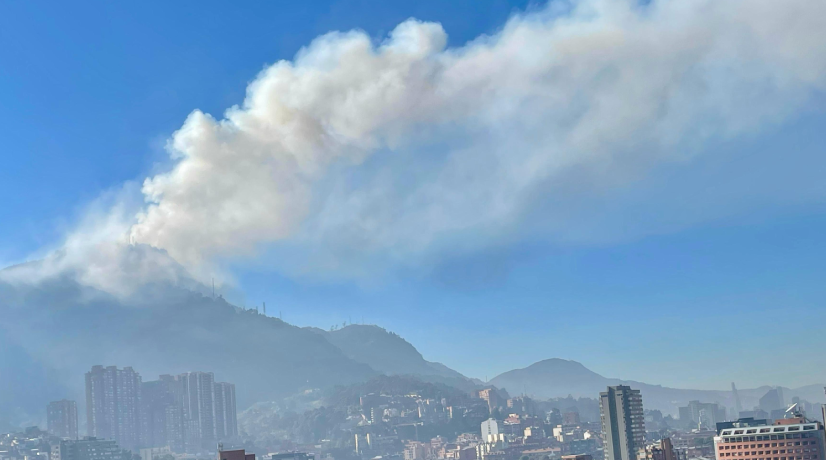 "Hay tres incendios activos en Bogotá": alcalde Carlos Galán entregó nuevo  balance | Noticias RCN