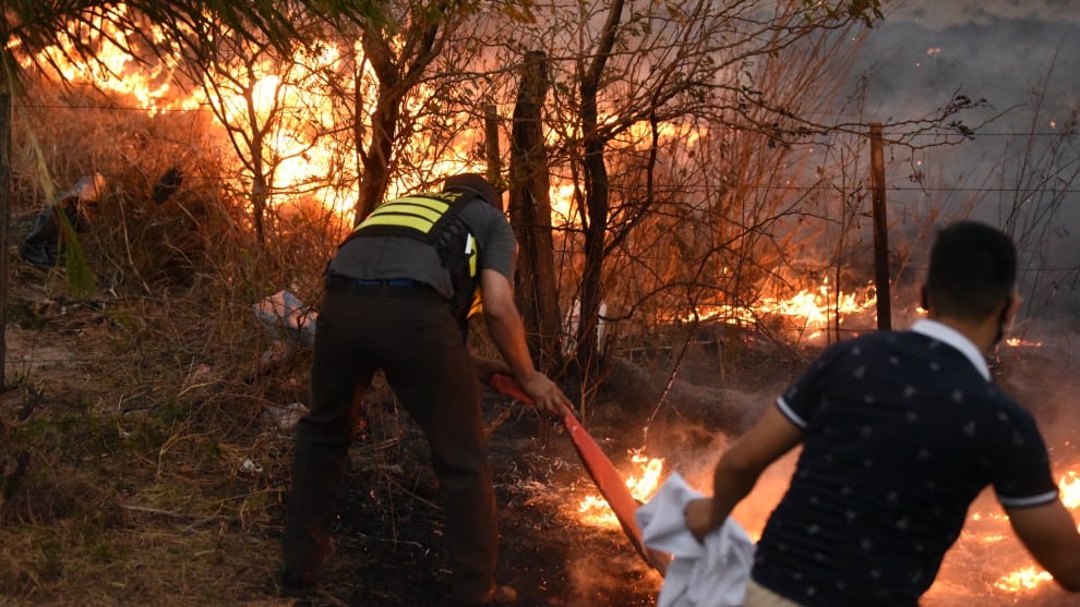 Incendios en Paraguay