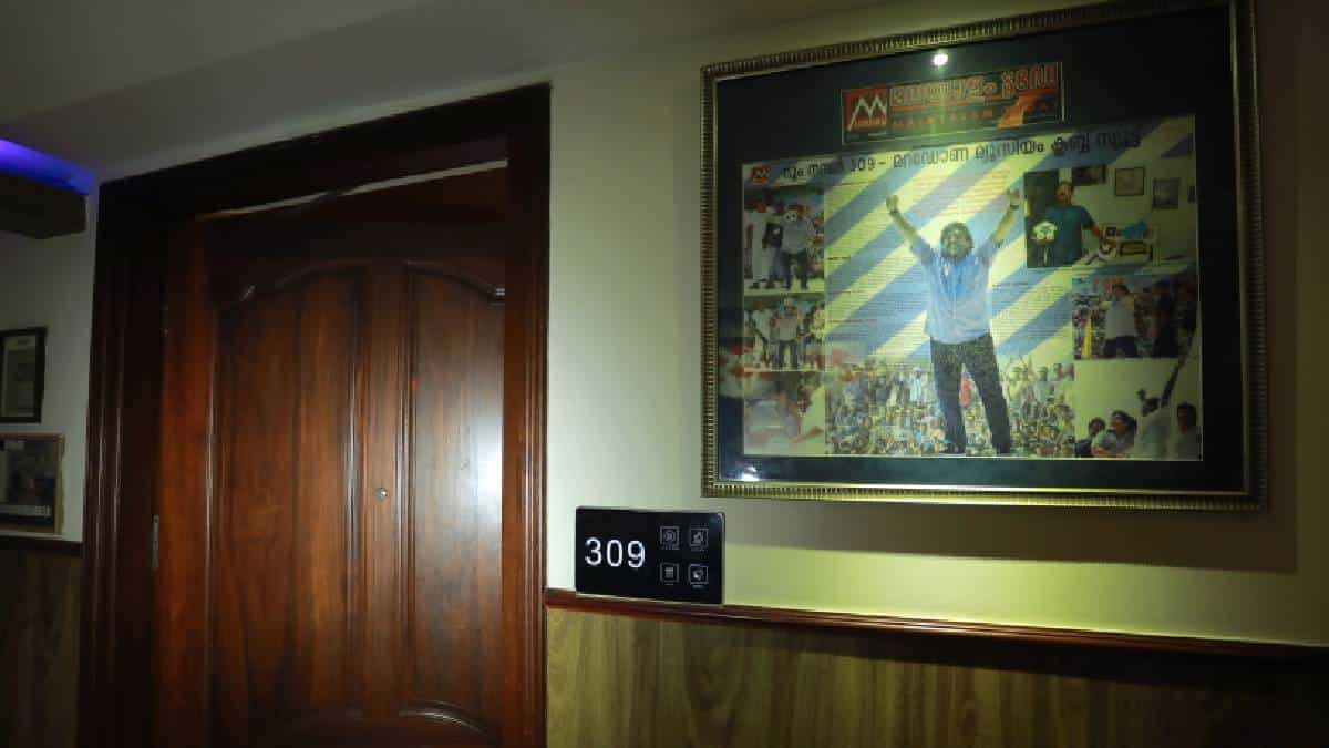 ¡Insólito! En India convirtieron un hotel en un museo en homenaje a Diego Maradona