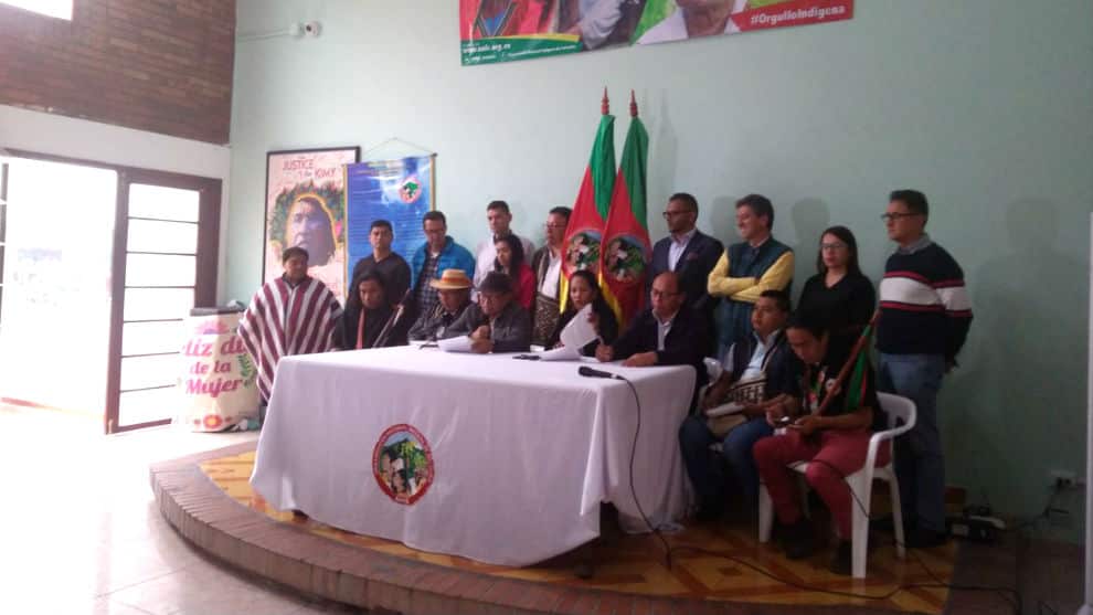 Indígenas declaran emergencia humanitaria por asesinato de líderes