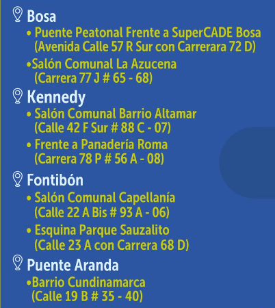 Toma de muestras covid en Bogotá