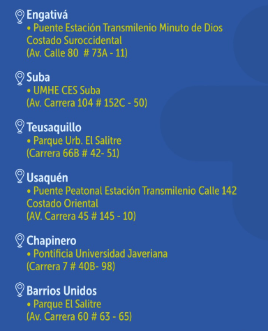 Toma de muestras covid en Bogotá