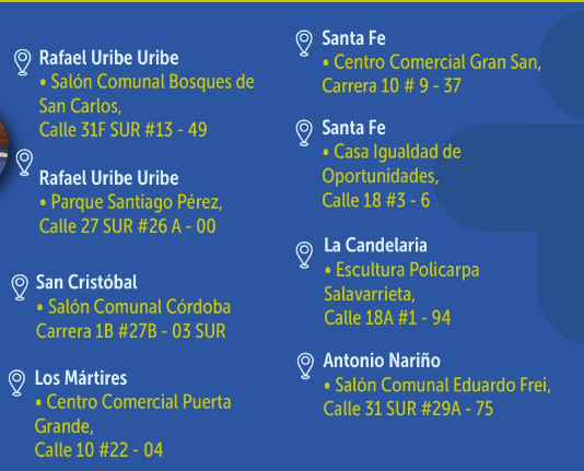 Toma de muestras covid en Bogotá