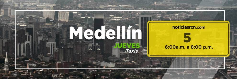 Pico y Placa Medellín hoy 26 de agosto de 2021