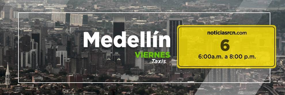 Pico y Placa Medellín hoy 20 de agosto de 2021