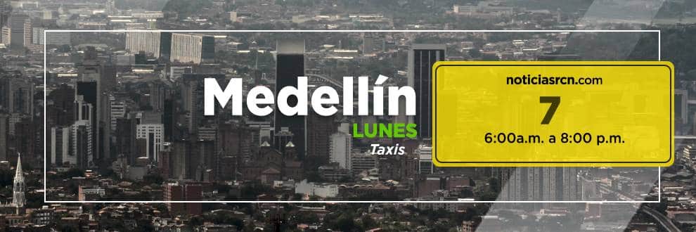 Pico y Placa Medellín hoy 30 de agosto de 2021