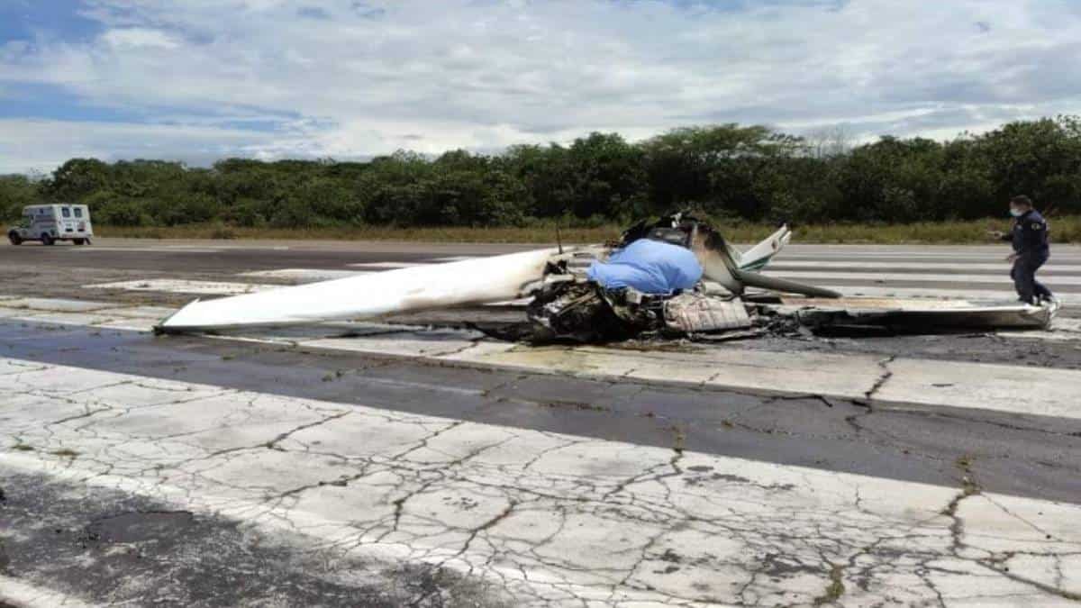 Avión accidentado en Mariquita, Tolima