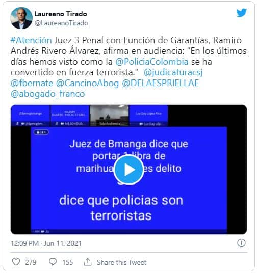 Foto: @LaureanoTirado (Twitter)