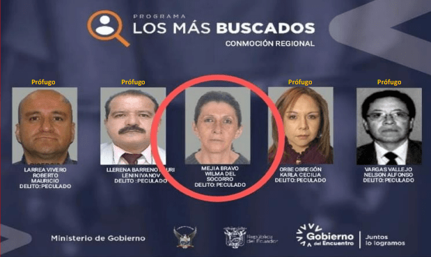 Mejía sería responsable de fraude al fisco ecuatoriano.