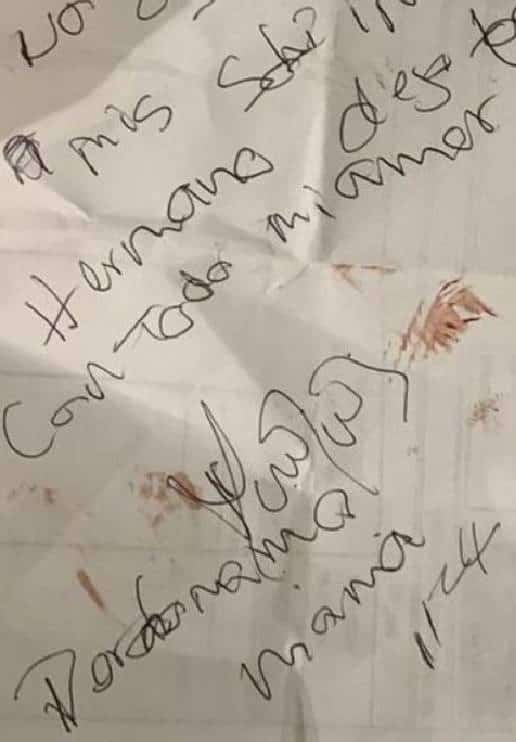 Carta de despedida de Mauricio Leal - Foto: NoticiasRCN