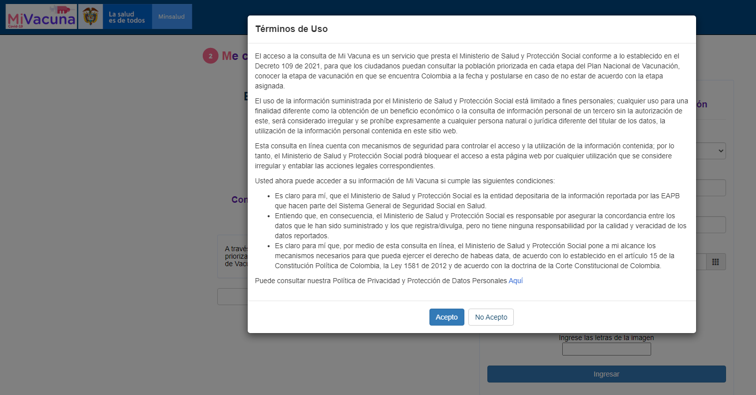 Descargar certificado de vacunación covid-19