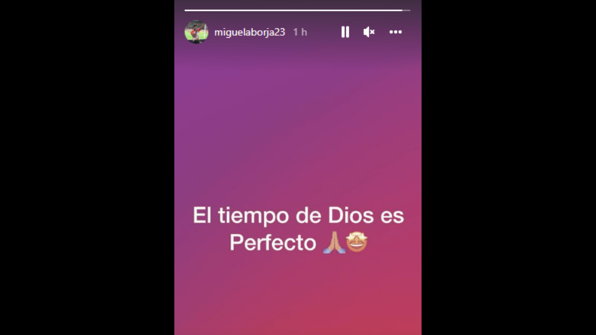 Mensaje de Miguel Ángel Borja 