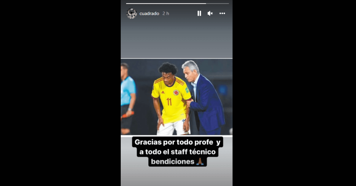 Mensaje de Cuadrado a Rueda/ Foto: Captura de pantalla