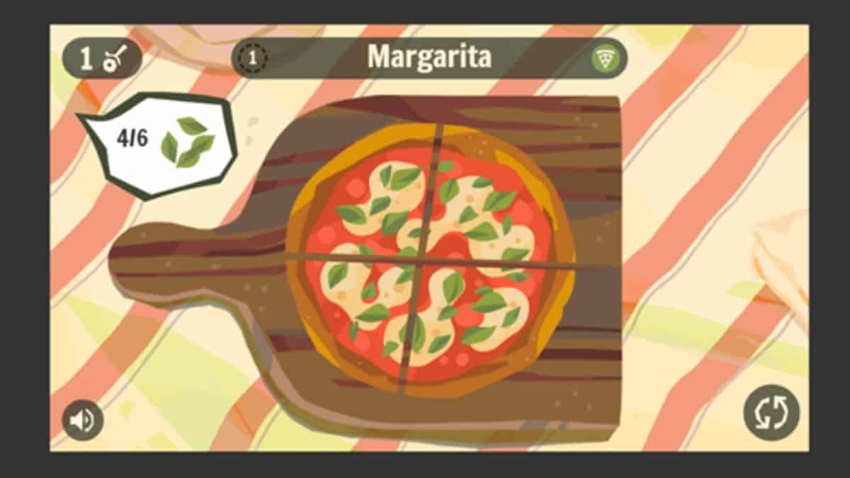 Doodle de Google pizza