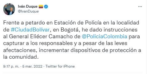 Explosión en Ciudad Bolívar