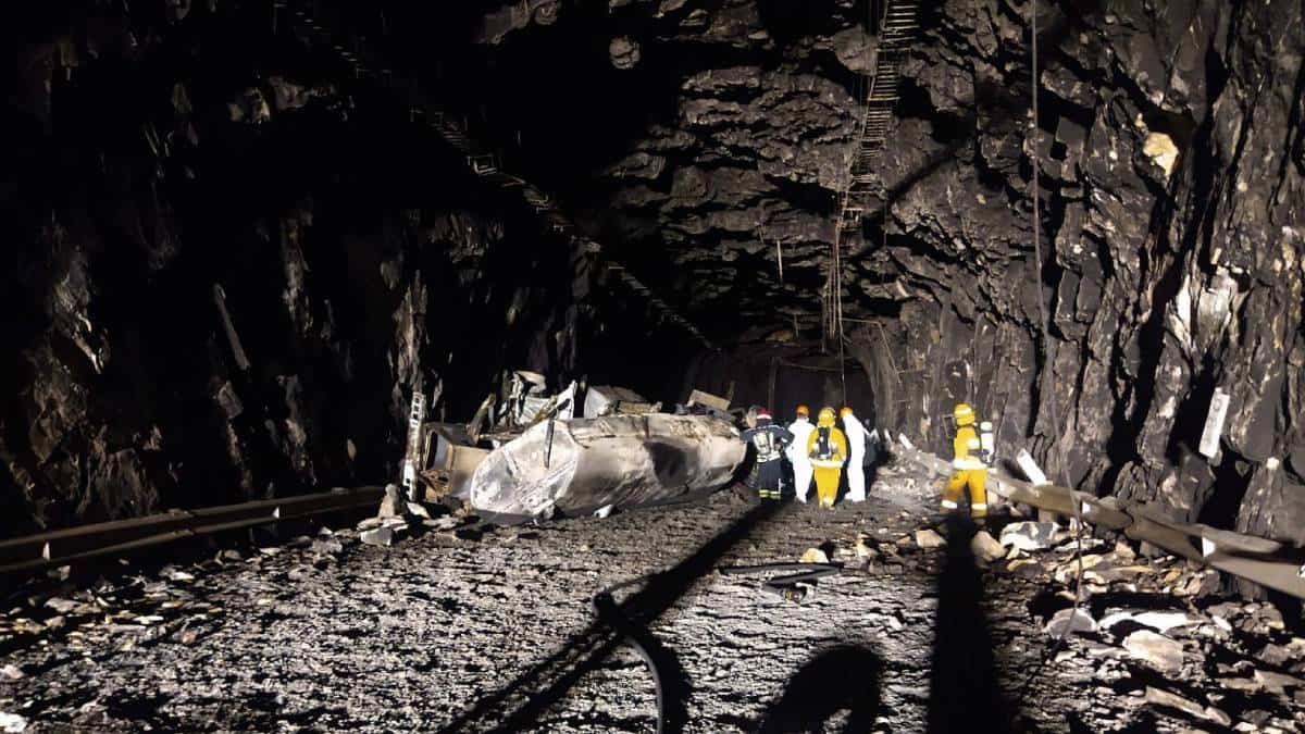 Foto: Explosión túnel Quebrada Blanca - Noticias RCN