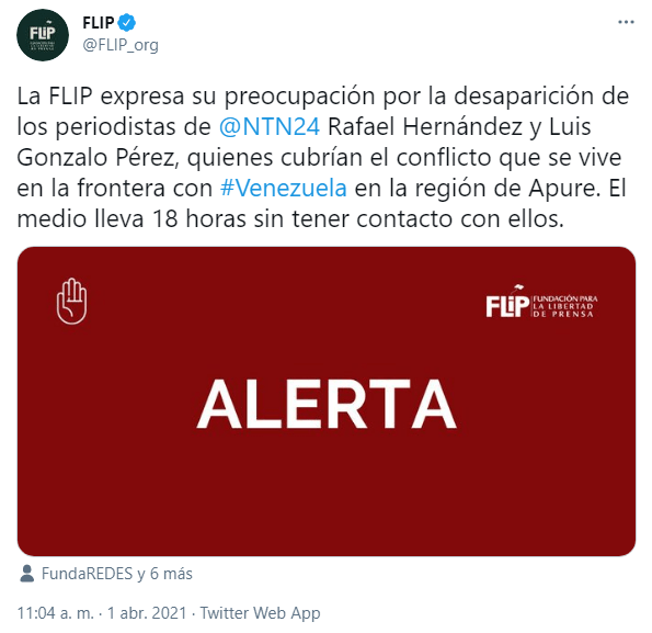 Fundación para la Libertad de Prensa