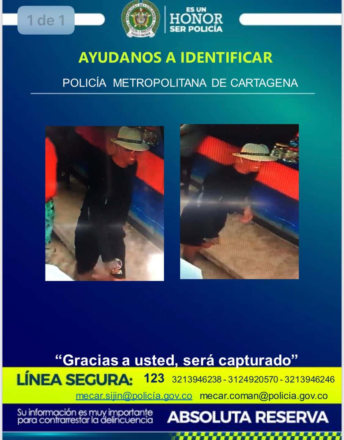 Presunto asesino de Marcelo Pecci - Foto Policía