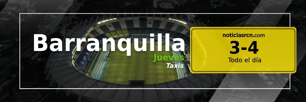 Pico y placa Barranquilla jueves 11 de noviembre de 2021