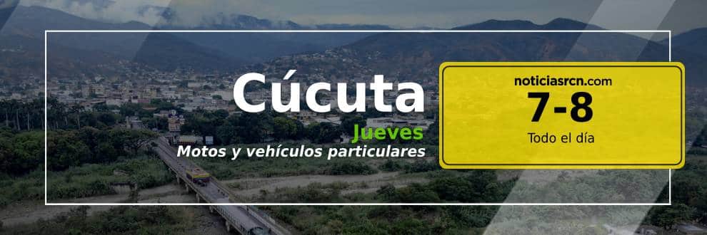 Pico y Placa Cúcuta hoy 15 abril 2021