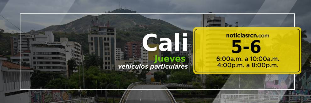 Pico y placa jueves 29 de julio