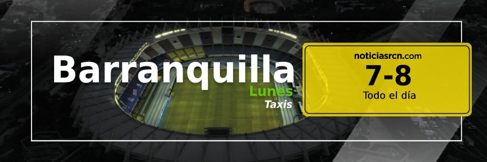 Pico y placa Barranquilla lunes 13 de diciembre de 2021