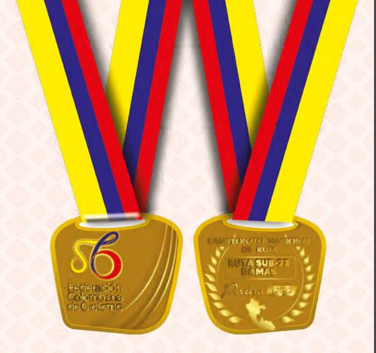 medallas nacionales de ruta 2022