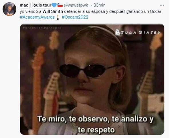 Memes del golpe de Will Smith a Chris Rock en los Premios Óscar