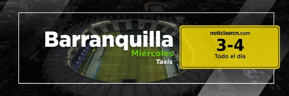 Pico y placa Barranquilla miércoles 22 de diciembre de 2021