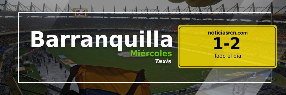 Pico y placa Barranquilla hoy 23 junio 2021