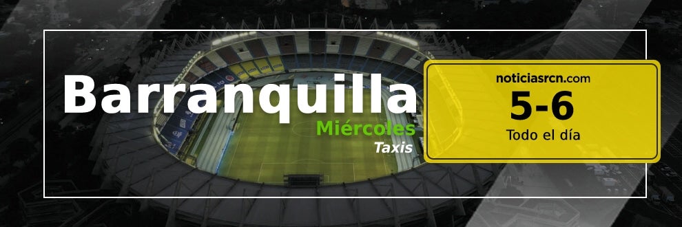 Pico y placa Barranquilla miércoles 24 de noviembre de 2021