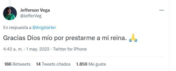 Captura Twitter @JefferVeg