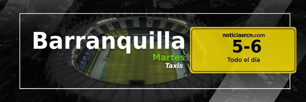 Pico y placa Barranquilla martes 30 de noviembre de 2021