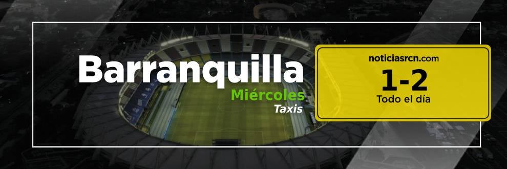 Pico y placa en Barranquilla 6 de octubre 2021