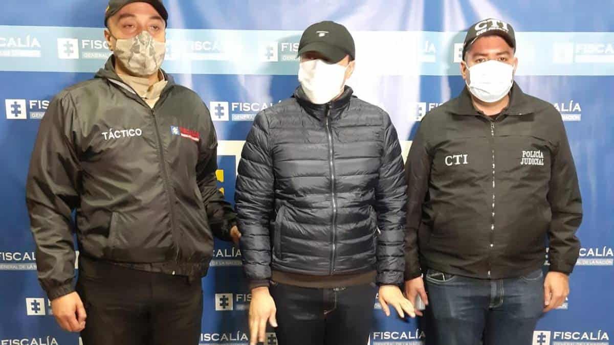 Captura del senador Richard Aguilar - Fiscalía