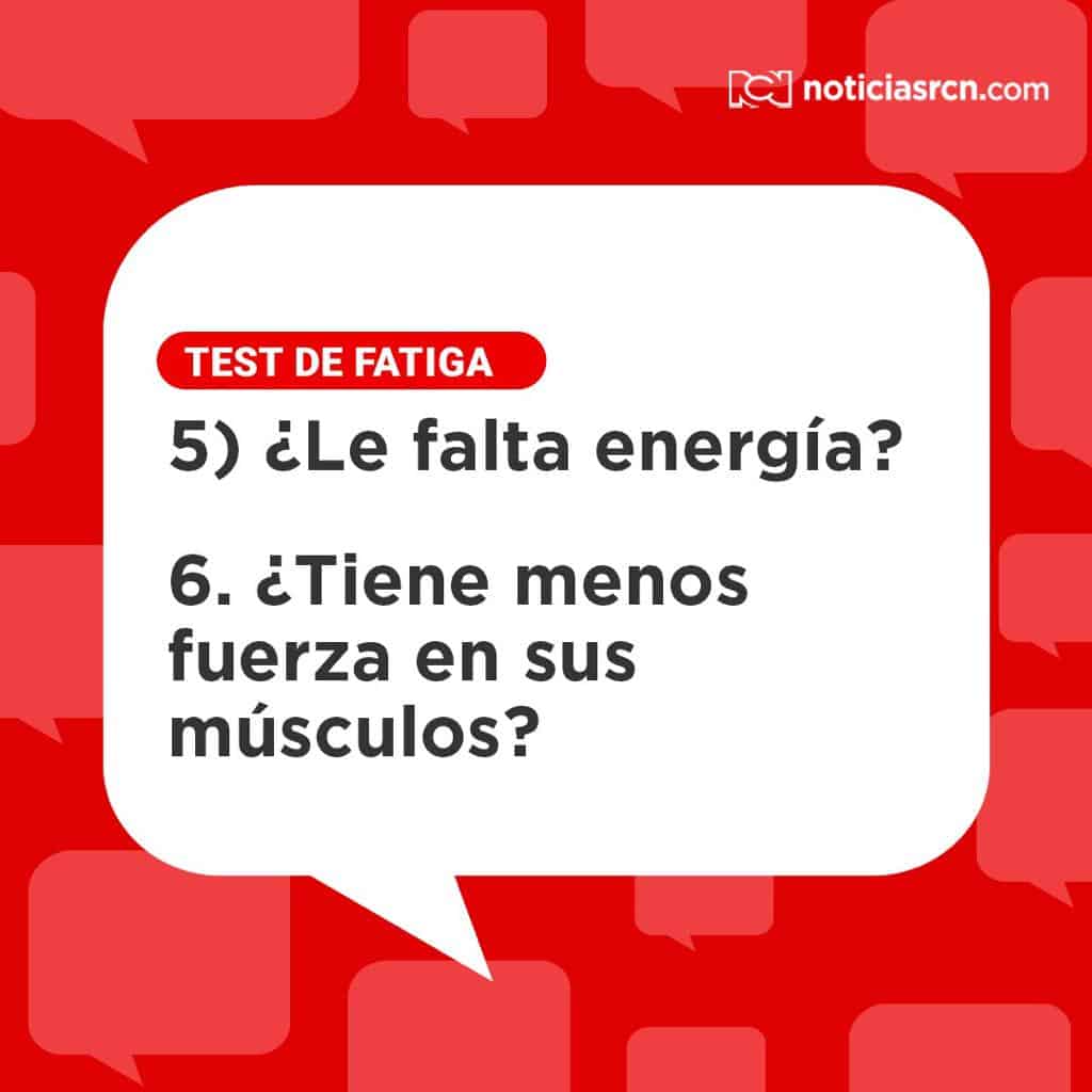 Test de fatiga - Foto: Noticias RCN