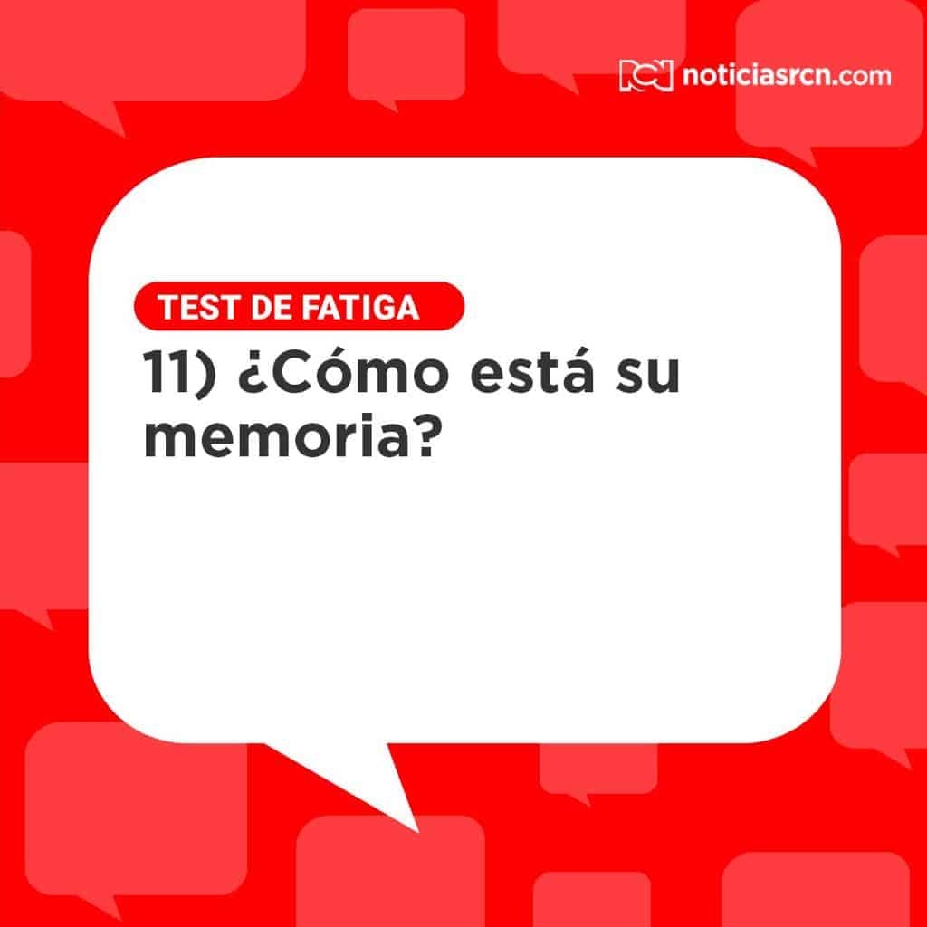 Test de fatiga - Foto: Noticias RCN