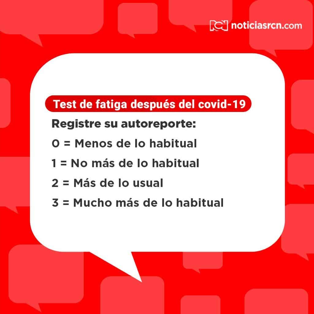 Test de fatiga - Foto: Noticias RCN