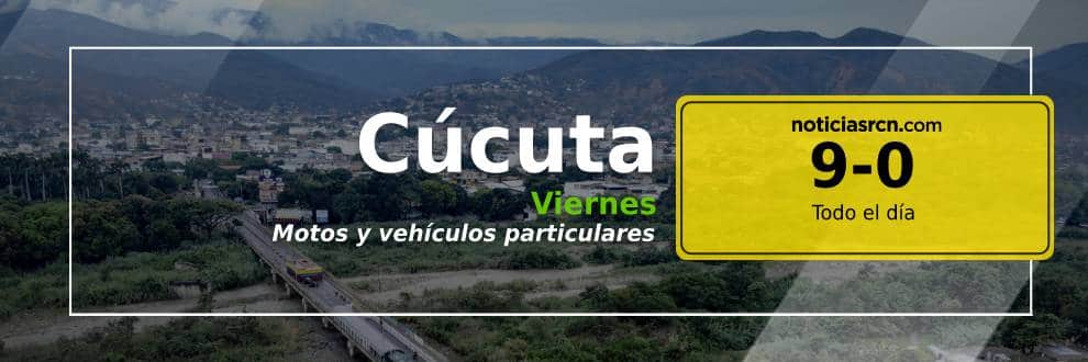 Pico y Placa Cúcuta hoy 18 junio 2021