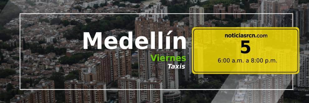 Pico y Placa Medellín hoy 10 de septiembre de 2021
